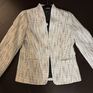 Jcrew Tweed Type Open Front Blazer NWOT